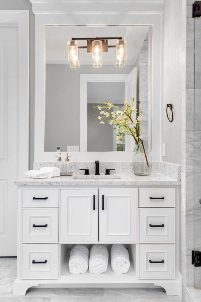 TRANSFORM YOUR TINY BATHROOM WITH THESE SPACE-SAVING REMODELING IDEAS