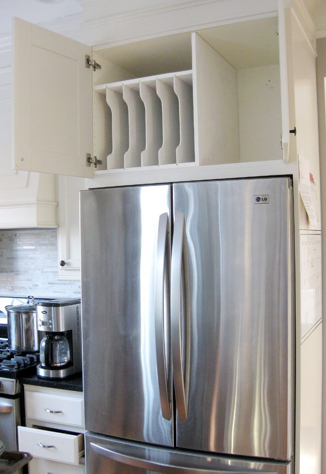 Maximizing Storage with Above Refrigerator Cabinet Ideas