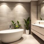 modern bathroom makeover