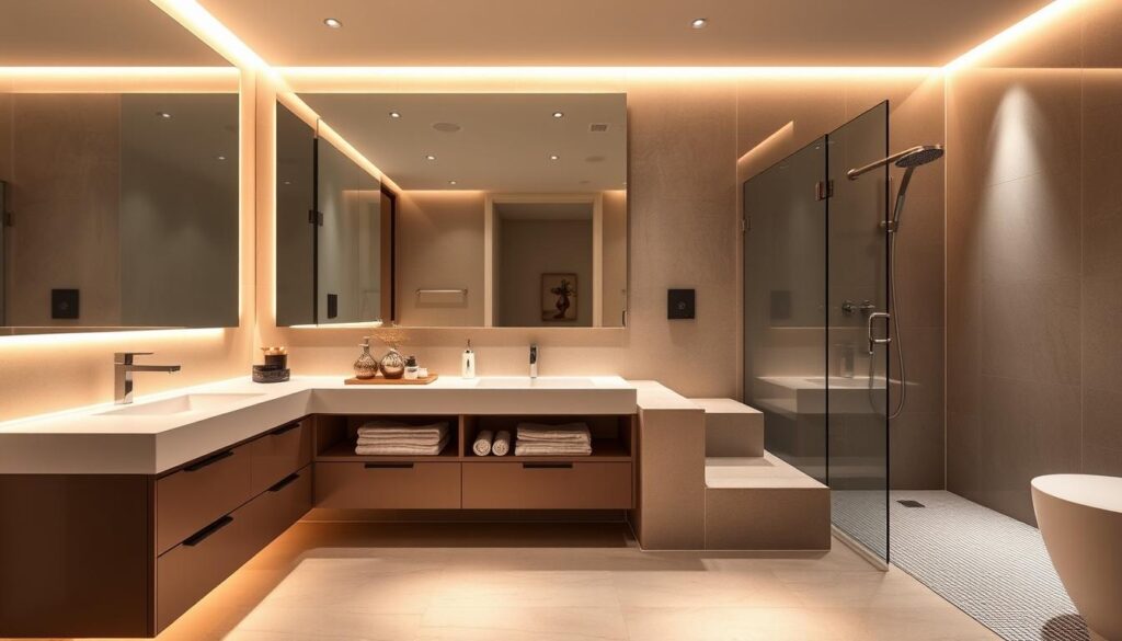 modern bathroom efficiency features