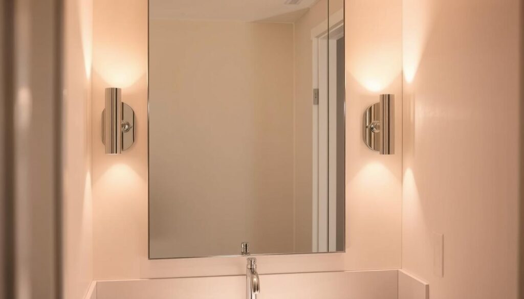 mirror and lighting design