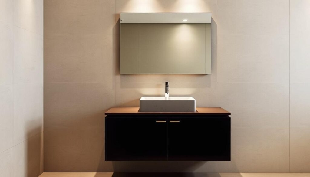 modern vanity and sink design