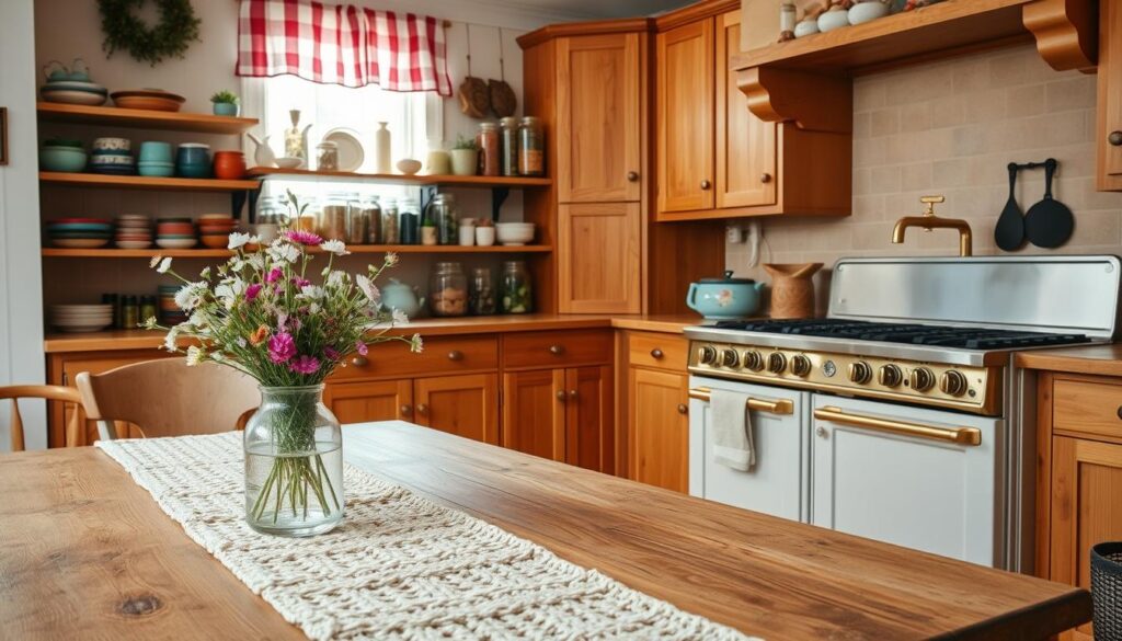 farmhouse kitchen personal touches